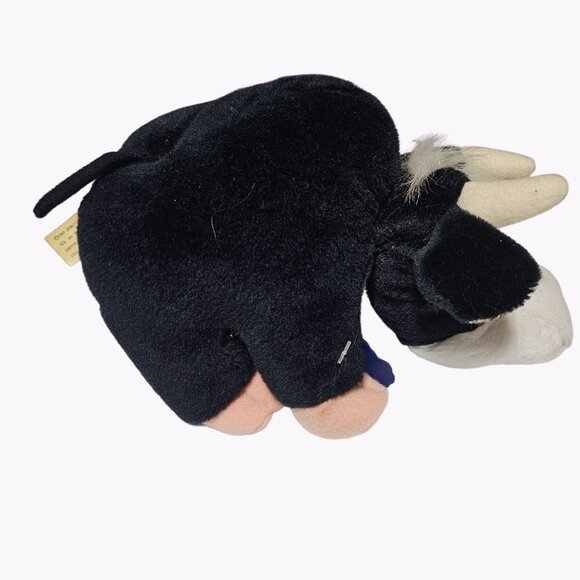 Vintage 80s Applause Bull Cow 7 Inch Jennifer Mazur Plush Stuffed Animal Toy - Picture 4 of 13